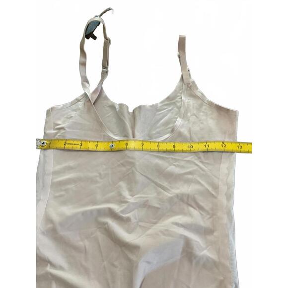 Assets Spanx Light Beige Women's Shapewear Bodysuit with Adjustable Straps - Picture 12 of 13